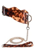 SPORTSHEETS AMBER COLLAR AND LEASH SPORTSHEETS AMBER COLLAR AND LEASH