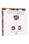 SPORTSHEETS AMBER NECK AND WRIST RESTRAINT SPORTSHEETS AMBER NECK AND WRIST RESTRAINT