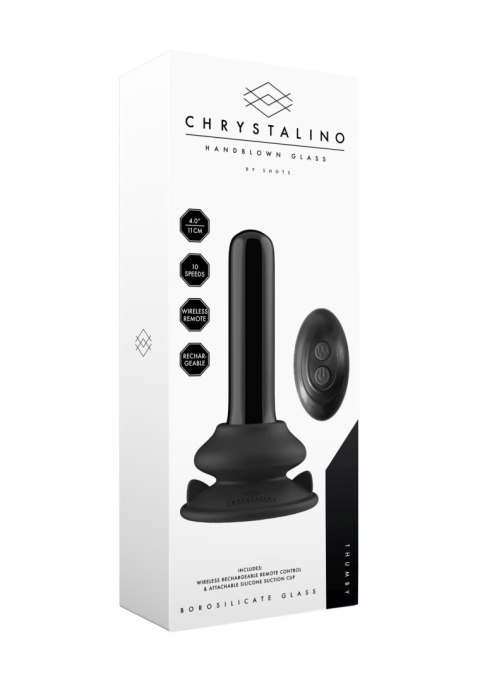 Thumby - With Suction Cup and Remote - 10 Speed - Black Thumby - With Suction Cup and Remote - 10 Speed - Black