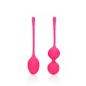2 Piece Thumping Kegel Ball Set - Wild Strawberry 2 Piece Thumping Kegel Ball Set - Wild Strawberry