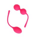 2 Piece Thumping Kegel Ball Set - Wild Strawberry 2 Piece Thumping Kegel Ball Set - Wild Strawberry