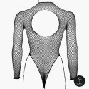 Body with fishnet structure and turtle neck. Body with fishnet structure and turtle neck.