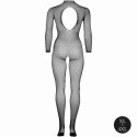 Bodystocking with fishnet structure, open crotch and turtle neck. Bodystocking with fishnet structure, open crotch and turtle neck.