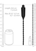 E-Stimulation Vibrating Urethral Sounding Plug - Black E-Stimulation Vibrating Urethral Sounding Plug - Black