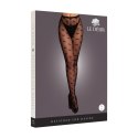 Heart Patterned Tights - One Size - Black Heart Patterned Tights - One Size - Black