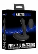 Remote Controlled E-Stim & Vibrating Prostate Massager - Black Remote Controlled E-Stim & Vibrating Prostate Massager - Black