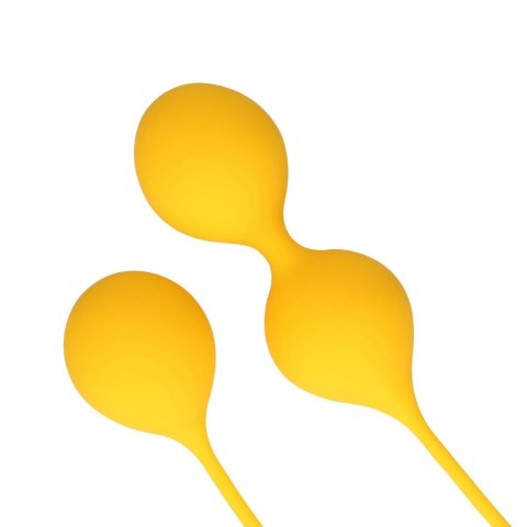 Silicone Kegel Balls Training Set - Carambola Silicone Kegel Balls Training Set - Carambola