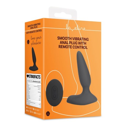 Smooth Vibrating Anal Plug with Remote Control Smooth Vibrating Anal Plug with Remote Control