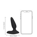 Smooth Vibrating Anal Plug with Remote Control Smooth Vibrating Anal Plug with Remote Control