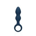 Teardrop Shaped Anal Plug - Large - Baltic Blue Teardrop Shaped Anal Plug - Large - Baltic Blue