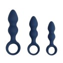 Teardrop Shaped Anal Plug - Large - Baltic Blue Teardrop Shaped Anal Plug - Large - Baltic Blue