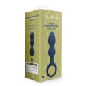 Teardrop Shaped Anal Plug - Large - Baltic Blue Teardrop Shaped Anal Plug - Large - Baltic Blue
