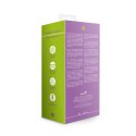 Teardrop Shaped Anal Vibrator - Clear Purple Teardrop Shaped Anal Vibrator - Clear Purple