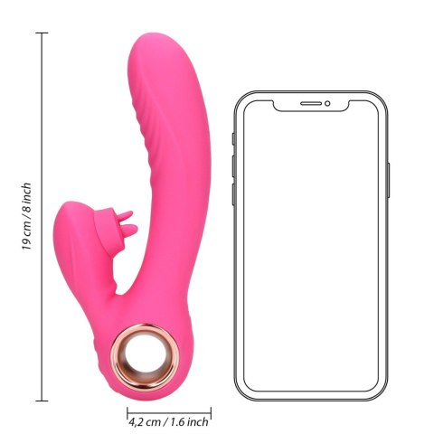 Tongue Flickering and Heating Rabbit Vibrator Tongue Flickering and Heating Rabbit Vibrator