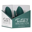 Twitch 3 - Rechargeable Vibrator & Suction - Silicone - 10 Speed - Forest Green Twitch 3 - Rechargeable Vibrator & Suction - Silicone - 10 Speed - Forest Green
