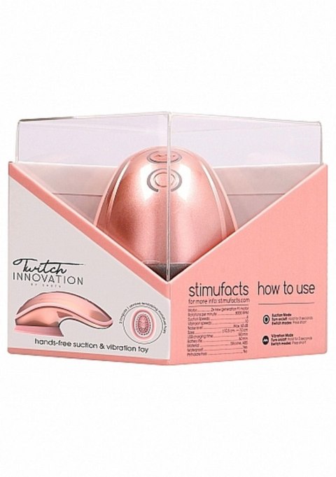 Twitch Hands - Free Suction & Vibration Toy - Rose Twitch Hands - Free Suction & Vibration Toy - Rose