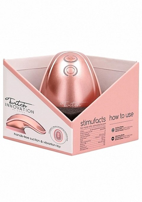 Twitch Hands - Free Suction & Vibration Toy - Rose Twitch Hands - Free Suction & Vibration Toy - Rose