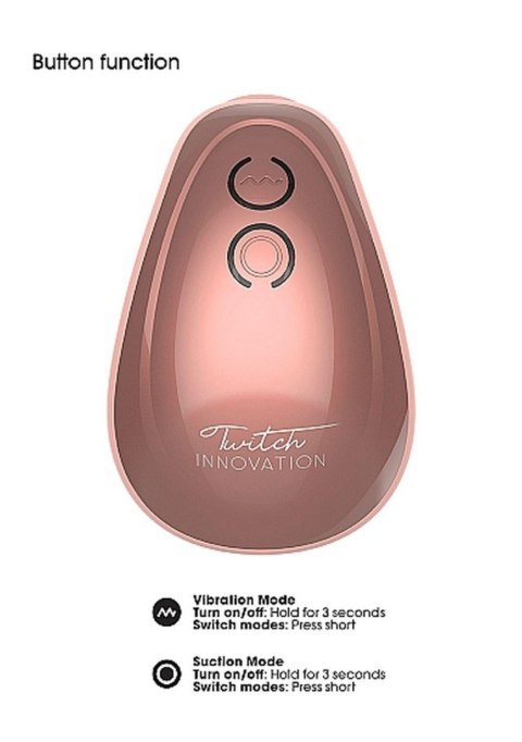 Twitch Hands - Free Suction & Vibration Toy - Rose Twitch Hands - Free Suction & Vibration Toy - Rose