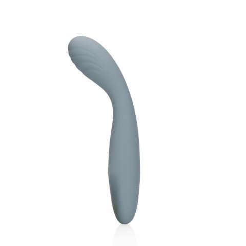 Ultra Soft Silicone G-Spot Vibrator - Basalt Grey Ultra Soft Silicone G-Spot Vibrator - Basalt Grey