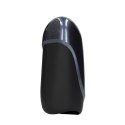 Vibrating Masturbator Sleeve - Licorice Black Vibrating Masturbator Sleeve - Licorice Black