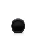 Vibrating Masturbator Sleeve - Licorice Black Vibrating Masturbator Sleeve - Licorice Black