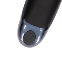 Vibrating Masturbator Sleeve - Licorice Black Vibrating Masturbator Sleeve - Licorice Black
