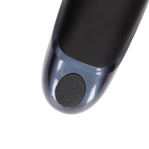 Vibrating Masturbator Sleeve - Licorice Black Vibrating Masturbator Sleeve - Licorice Black