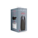 Vibrating Masturbator Sleeve - Licorice Black Vibrating Masturbator Sleeve - Licorice Black