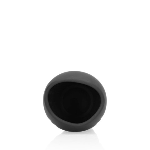 Vibrating Masturbator Sleeve - Licorice Black Vibrating Masturbator Sleeve - Licorice Black