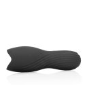 Vibrating Masturbator Sleeve - Licorice Black Vibrating Masturbator Sleeve - Licorice Black