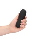 Vibrating Masturbator Sleeve - Licorice Black Vibrating Masturbator Sleeve - Licorice Black