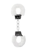 Beginner""s Handcuffs Furry - White Beginner""s Handcuffs Furry - White