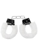 Beginner""s Handcuffs Furry - White Beginner""s Handcuffs Furry - White