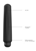 Delia - ABS Bullet With Sleeve - 10-Speeds - Black Delia - ABS Bullet With Sleeve - 10-Speeds - Black