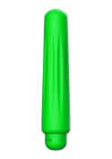 Delia - ABS Bullet With Sleeve - 10-Speeds - Green Delia - ABS Bullet With Sleeve - 10-Speeds - Green