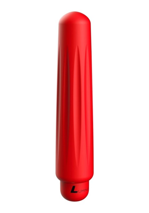 Delia - ABS Bullet With Sleeve - 10-Speeds - Red Delia - ABS Bullet With Sleeve - 10-Speeds - Red