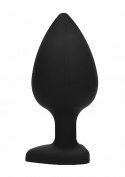 Diamond Heart Butt Plug - Extra Large - Black Diamond Heart Butt Plug - Extra Large - Black