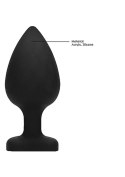 Diamond Heart Butt Plug - Extra Large - Black Diamond Heart Butt Plug - Extra Large - Black