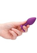 Diamond Heart Butt Plug - Regular - Purple Diamond Heart Butt Plug - Regular - Purple