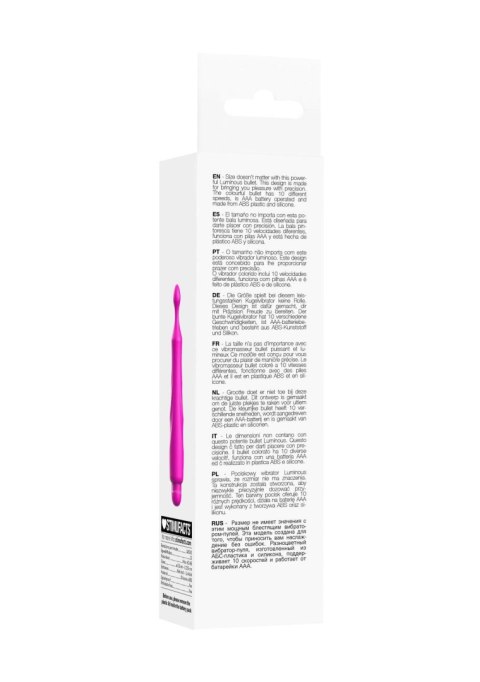 Dido - ABS Bullet With Sleeve - 10-Speeds - Fuchsia Dido - ABS Bullet With Sleeve - 10-Speeds - Fuchsia