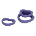 Heart Cockring Set - Violet Storm Heart Cockring Set - Violet Storm