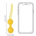 Kegel Ball Exercise Set - Lemonade Yellow Kegel Ball Exercise Set - Lemonade Yellow