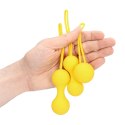 Kegel Ball Exercise Set - Lemonade Yellow Kegel Ball Exercise Set - Lemonade Yellow