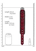 Luxury Hand Cuffs - Burgundy Luxury Hand Cuffs - Burgundy