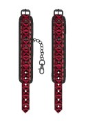 Luxury Hand Cuffs - Burgundy Luxury Hand Cuffs - Burgundy