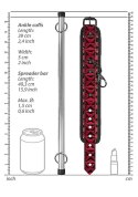 Luxury Spreader Bar - Burgundy Luxury Spreader Bar - Burgundy