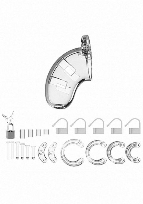Model 01 - Chastity - 3.5"" - Cock Cage - Transparent Model 01 - Chastity - 3.5"" - Cock Cage - Transparent