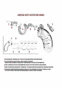 Model 02 - Chastity - 3.5"" - Cock Cage - Transparent Model 02 - Chastity - 3.5"" - Cock Cage - Transparent