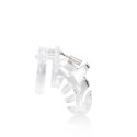 Model 25 - Chastity Cage - 3.5'' / 9 cm - Transparent Model 25 - Chastity Cage - 3.5'' / 9 cm - Transparent