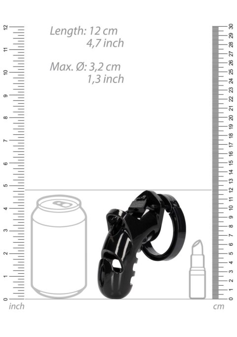 Model 26 - Chastity Cage - 4.5'' / 11,5 cm - Black Model 26 - Chastity Cage - 4.5'' / 11,5 cm - Black